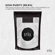 Orku 1Kg Creatine Monohydrate Powder 200 Mesh Micronised 99.9% Pure Unflavoured V238-SUPDZ-40174624243792