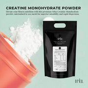 Orku 5Kg Creatine Monohydrate Powder 200 Mesh Micronised 99.9% Pure Unflavoured V238-SUPDZ-40174651506768