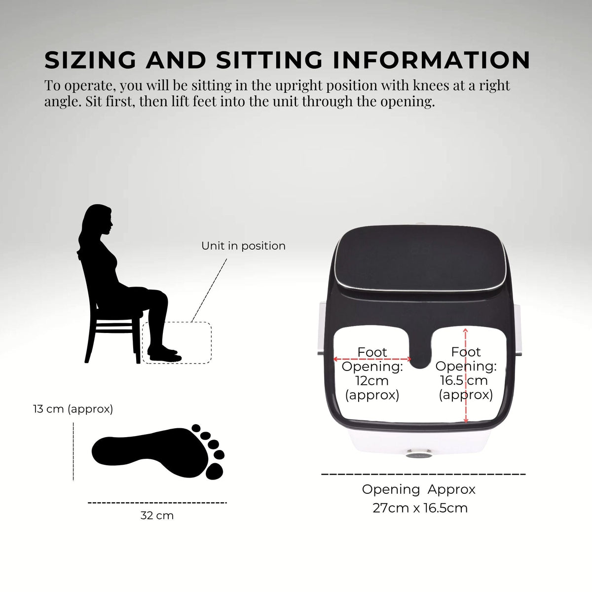 Orku Foot Spa Automatic Water Heating Massager - Electric Pedicure Bath V238-SUPDZ-40175839739984