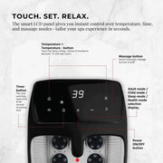 Orku Foot Spa Automatic Water Heating Massager - Electric Pedicure Bath V238-SUPDZ-40175839739984