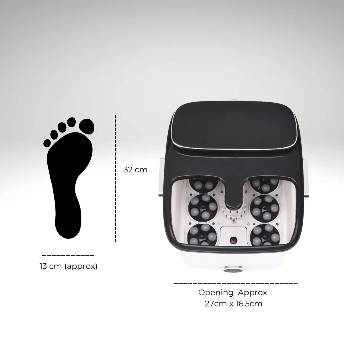 Orku Foot Spa Automatic Water Heating Massager - Electric Pedicure Bath V238-SUPDZ-40175839739984