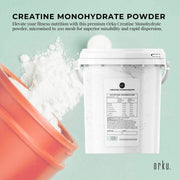 Orku 800g Creatine Monohydrate Powder Tub - 200 Mesh Micronised | 99.9% Purity V238-SUPDZ-40175863857232