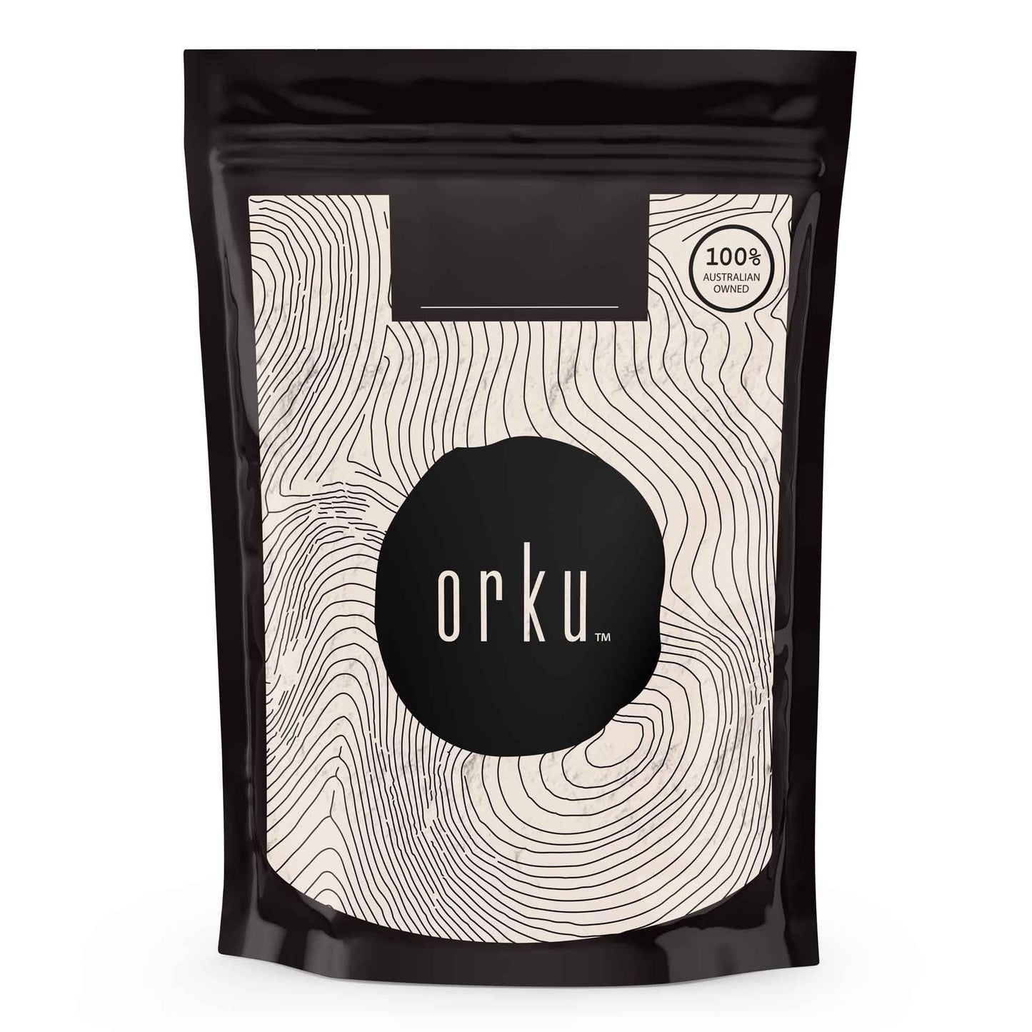 Orku 1Kg WPI Whey Protein Isolate Powder - Unflavoured Native Bag V238-SUPDZ-40180593066064