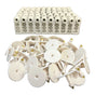 1-100 Cattle Number Ear Tag 5x2cm Set - Mini White Cow Sheep Pig Livestock Label V238-SUPDZ-40208915726416