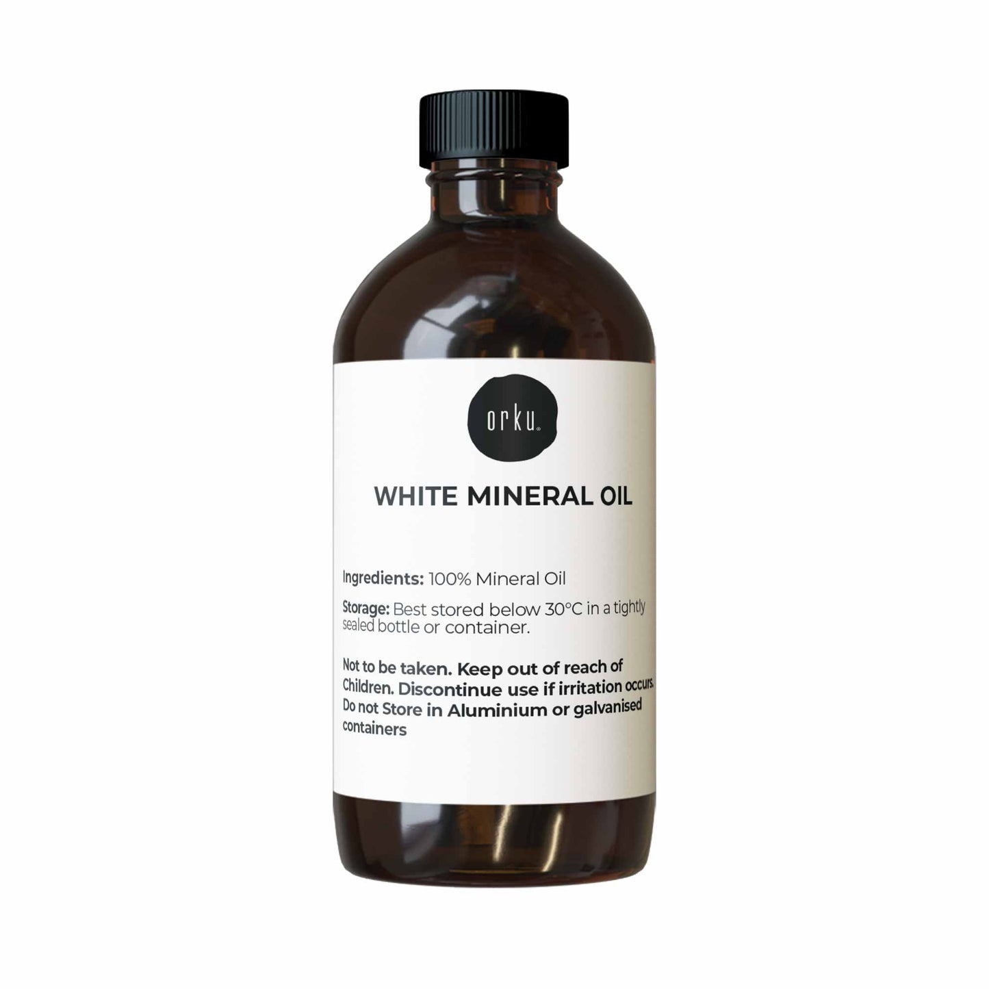 250ml White Mineral Oil - Liquid Paraffin Carrier for Essential Oils Skin Hair V238-SUPDZ-40228802527312