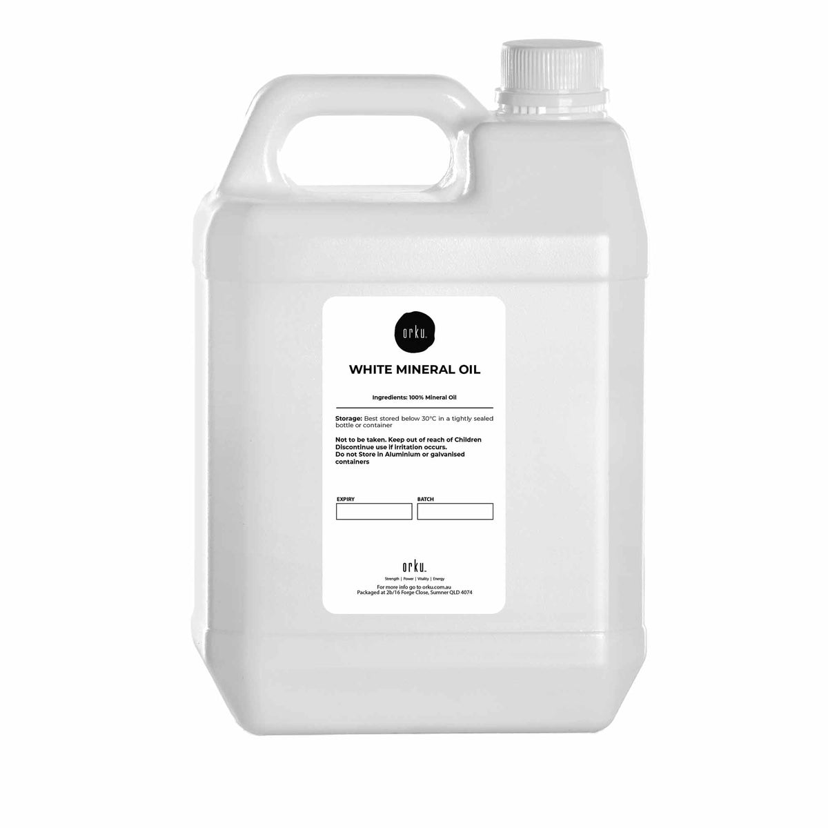 5L White Mineral Oil - Liquid Paraffin Carrier for Essential Oils Skin Hair V238-SUPDZ-40228803739728