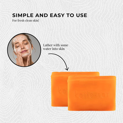 4x 135g Kojie San Soap Bar - Original Kojic Acid Bars V238-SUPDZ-40228858265680