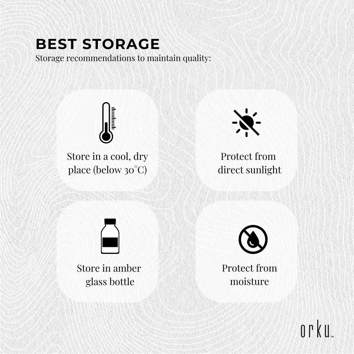 Orku 100ml Castor Oil - Hexane Free Cold Pressed Virgin V238-SUPDZ-40283679195216
