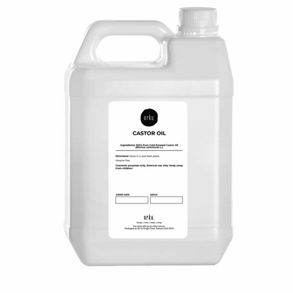 5L Castor Oil - Hexane Free Cold Pressed V238-SUPDZ-40283716845648