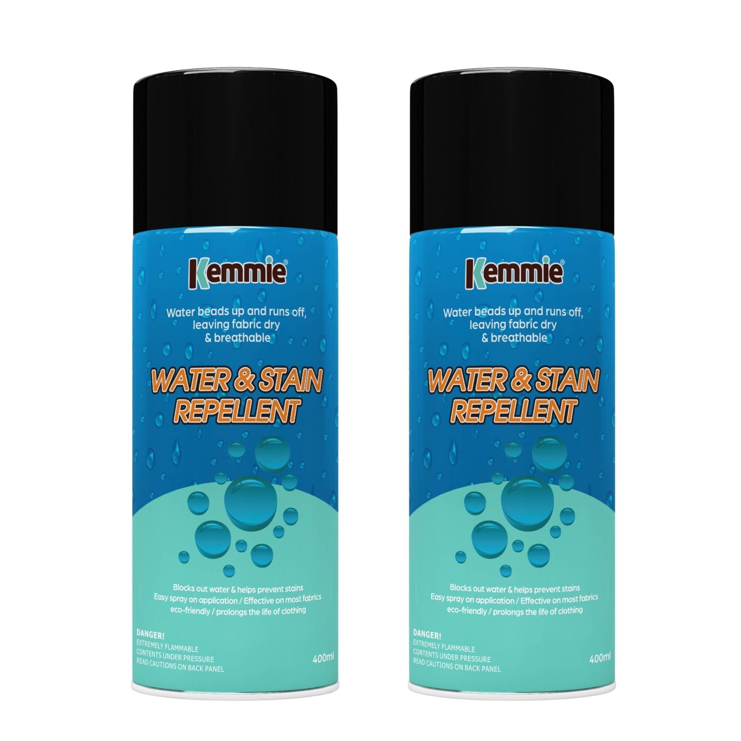 Kemmie 2x212g Water and Stain Repellent Spray for Shoes Suede Leather and Fabric V238-SUPDZ-40292245241936