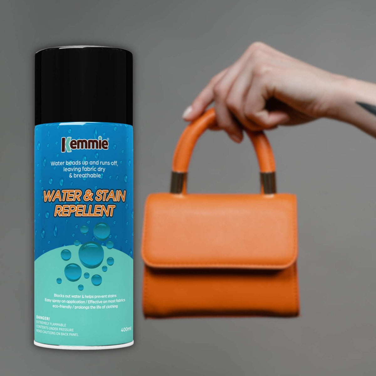 Kemmie 4x212g Water and Stain Repellent Spray for Shoes Suede Leather and Fabric V238-SUPDZ-40292256645200
