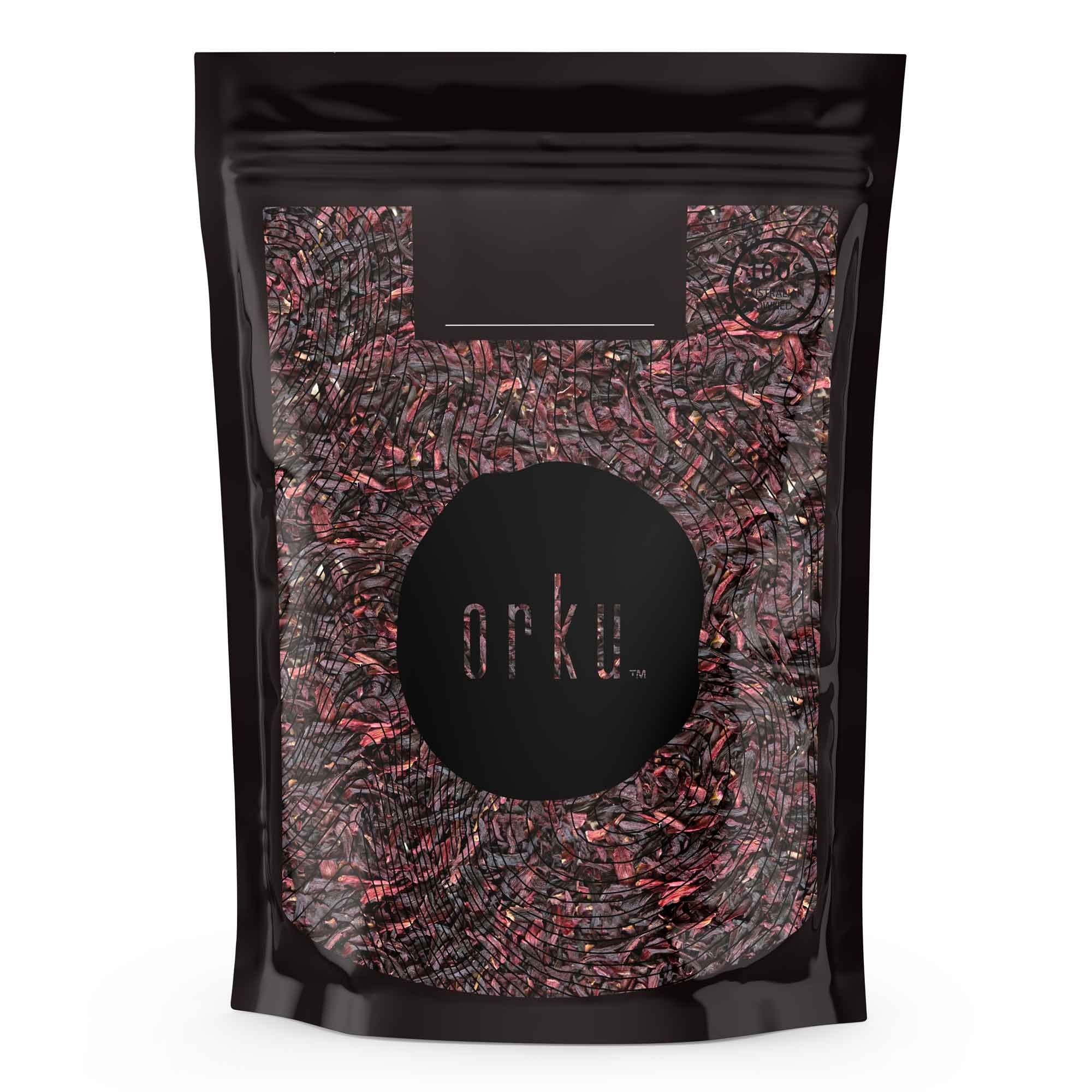 100g Organic Hibiscus Rosella Flower Crushed - Dried Herbal Tea Supplement V238-SUPDZ-40319463424080