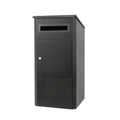 Parcel Delivery Drop Box Mailbox - Secure Home Package Locker 38x38x90cm Black V238-SUPDZ-40376876040272
