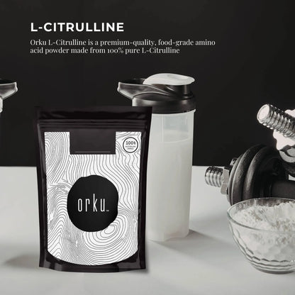 Orku 100g L-Citrulline Powder Buckets - 100 % Pure Food Grade Amino Acid V238-SUPDZ-40426159439952