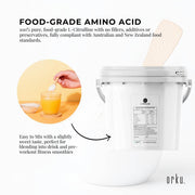 Orku 3Kg L-Citrulline Powder Buckets - 100 % Pure Food Grade Amino Acid V238-SUPDZ-40426186473552
