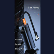 Portable Tyre Inflator - Rechargeable Car Bike Tire Air Pump Compressor V238-SUPDZ-40480727334992
