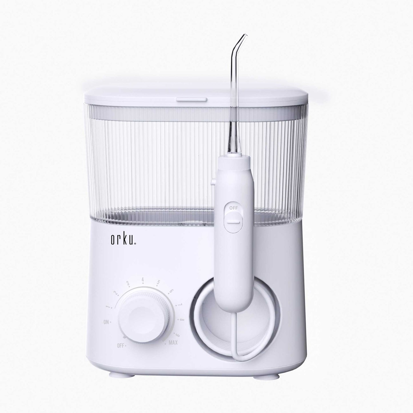 Water Jet Dental Flosser 600ml White - Electric Oral Pressure Tooth Irrigator V238-SUPDZ-40499264258128