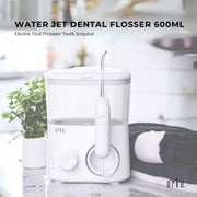 Water Jet Dental Flosser 600ml White - Electric Oral Pressure Tooth Irrigator V238-SUPDZ-40499264258128