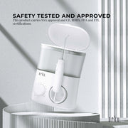 Water Jet Dental Flosser 600ml White - Electric Oral Pressure Tooth Irrigator V238-SUPDZ-40499264258128