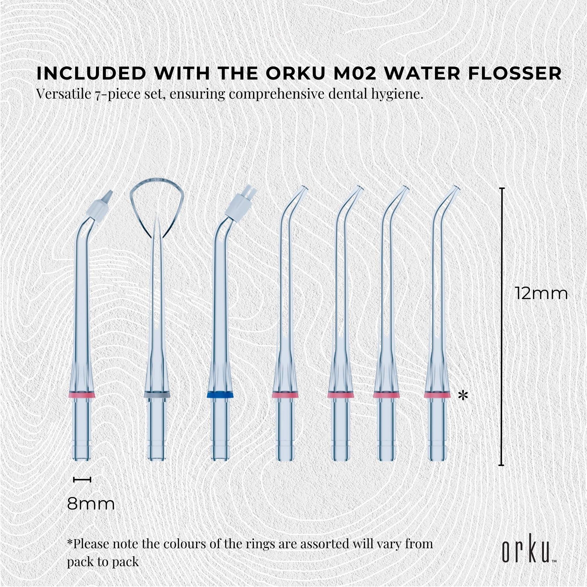 Water Jet Dental Flosser 600ml White - Electric Oral Pressure Tooth Irrigator V238-SUPDZ-40499264258128