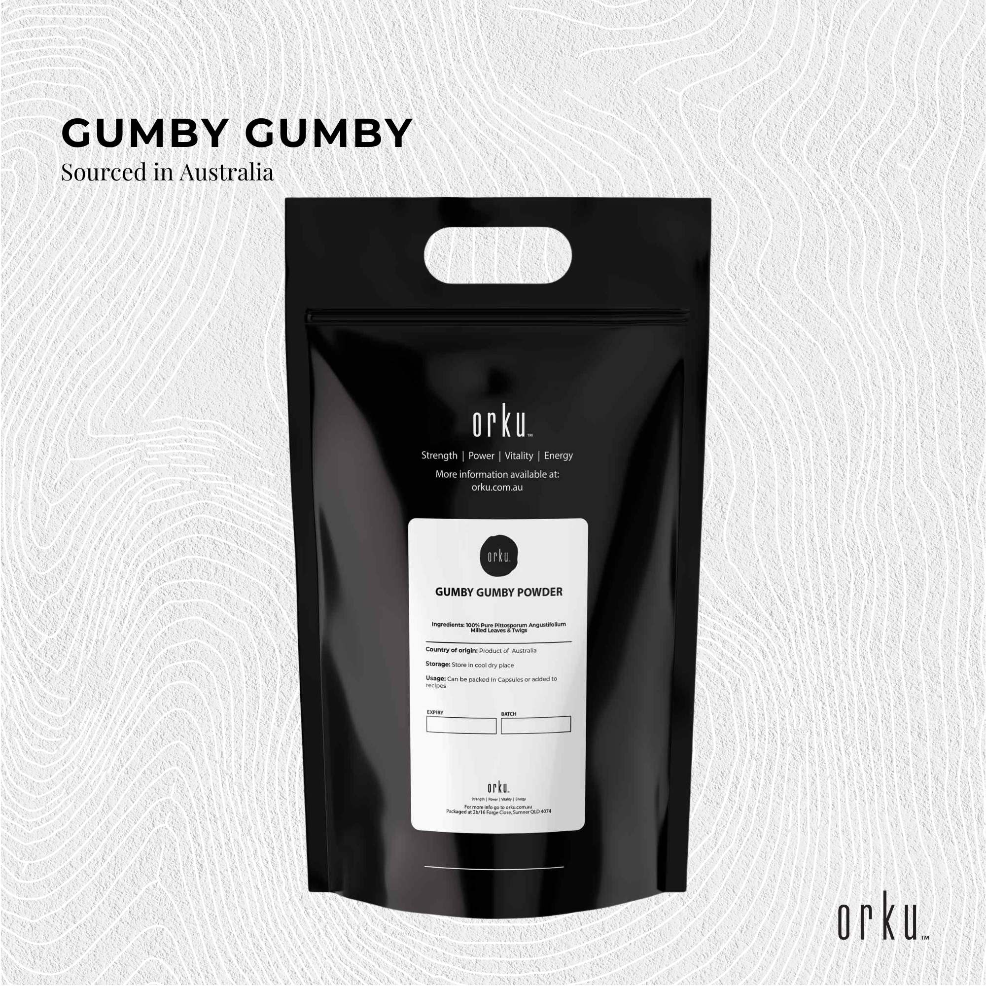 10Kg Gumby Gumby Pure Powder - Gumbi Aboriginal Plant Pittosporum Angustifolum V238-SUPDZ-40510413865040