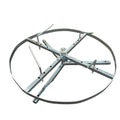 Tooleroo Fence Wire Spinner Dispenser Reel - 4 Size Adjustable Coil Winder V238-SUPDZ-40527019606096