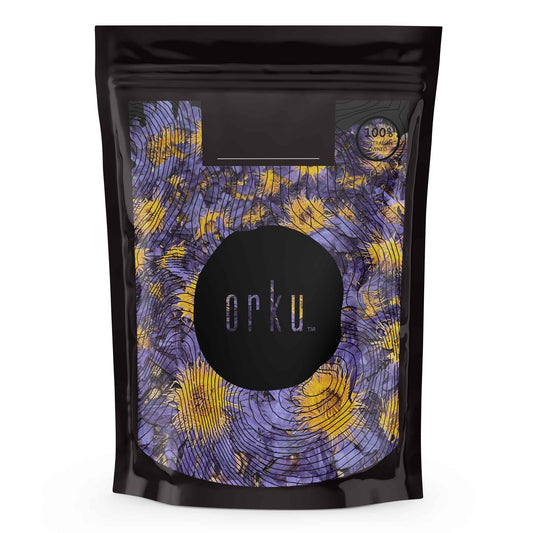 Orku 100g Dried Blue Lotus Flowers - Whole Open Lily Nymphaea Caerulea V238-SUPDZ-40548241702992