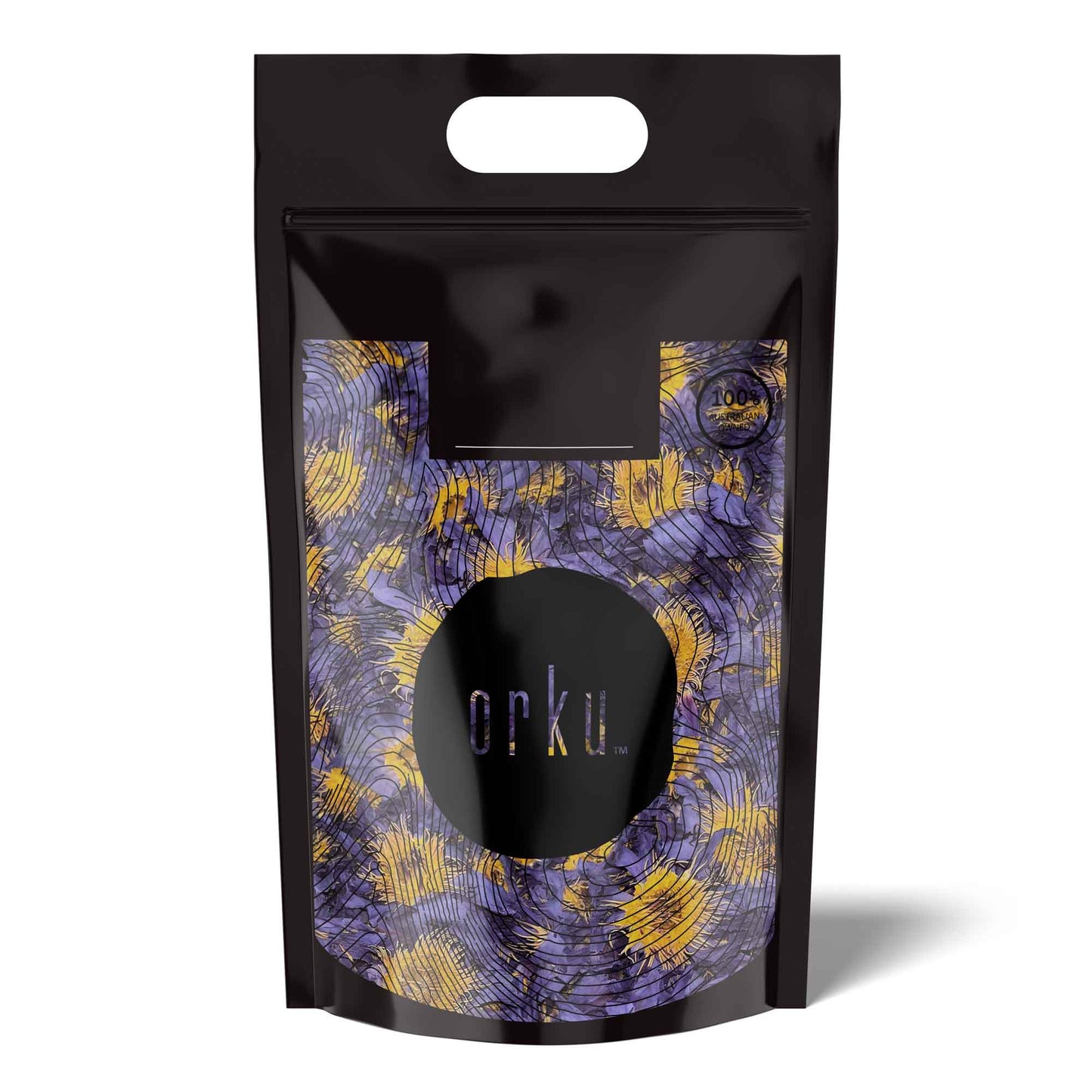 Orku 2Kg Dried Blue Lotus Flowers - Whole Open Lily Nymphaea Caerulea V238-SUPDZ-40548248485968