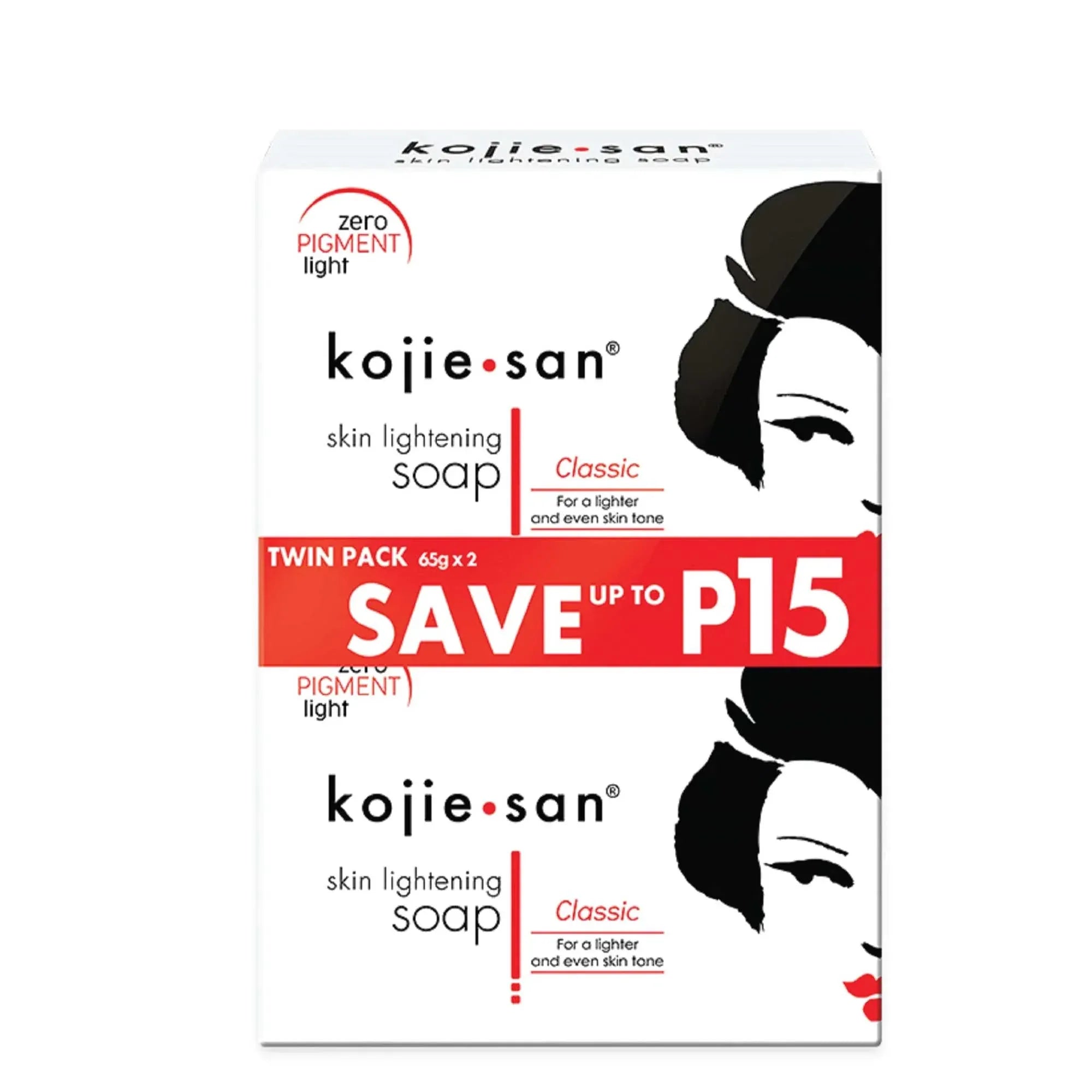 6x 65g Kojie San Soap - Original Kojic Acid Bars V238-SUPDZ-40645373329488