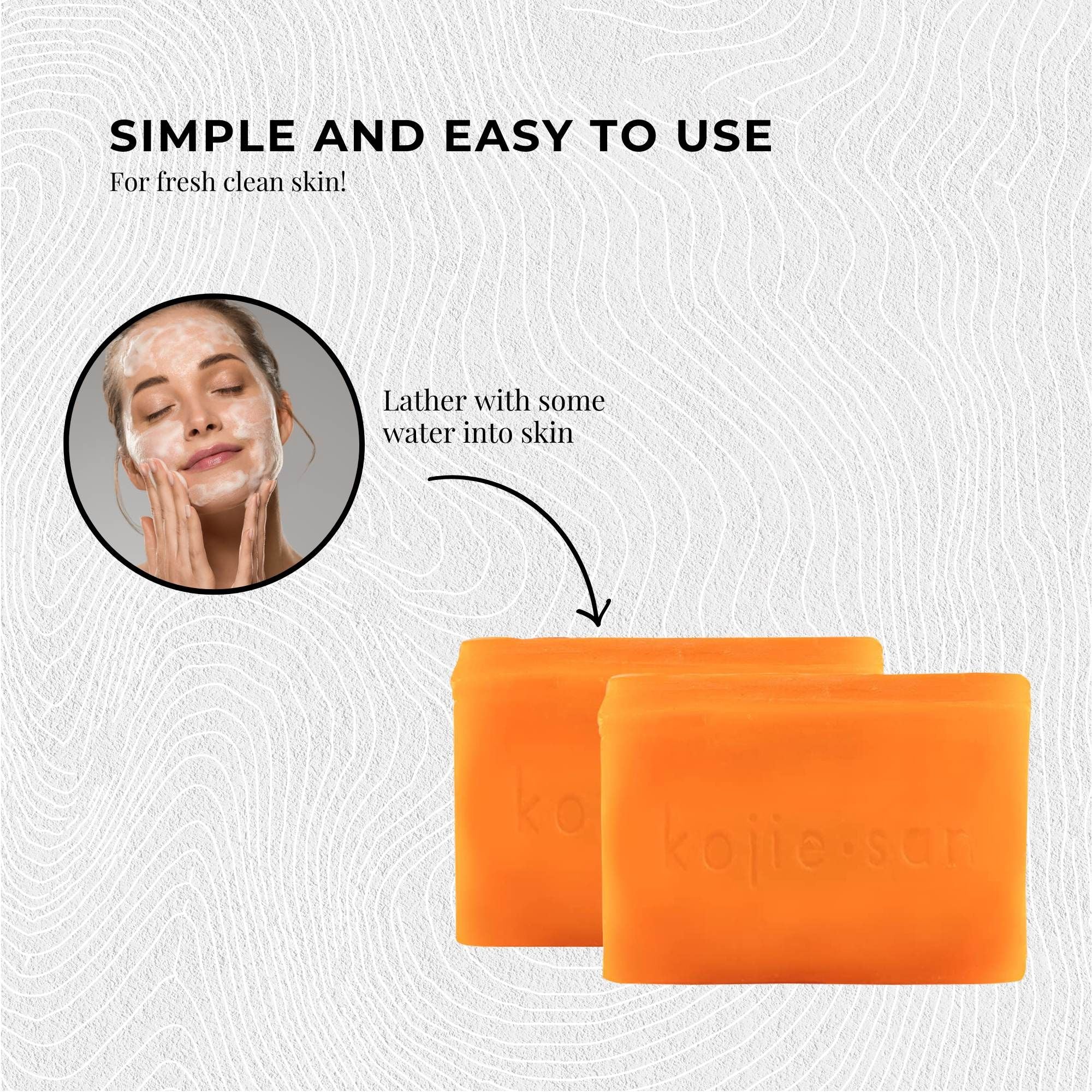 6x 65g Kojie San Soap - Original Kojic Acid Bars V238-SUPDZ-40645373329488