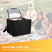 Social Hike Car Boot Organiser With Cooler - Collapsible Storage Box For Trunk V238-SUPDZ-40802567520336