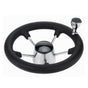 13.5" Boat Steering Wheel With Grip Cover - Stainless Steel 3/4" 5 Spoke With Knob V238-SUPDZ-40824956715088