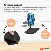 Laptop Stand Tripod - Adjustable Height Projector Holder With Phone Mount V238-SUPDZ-40827214594128