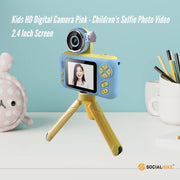 Kids HD Digital Camera Blue - Children's Selfie Photo Video 2.4 Inch Screen V238-SUPDZ-40837733810256