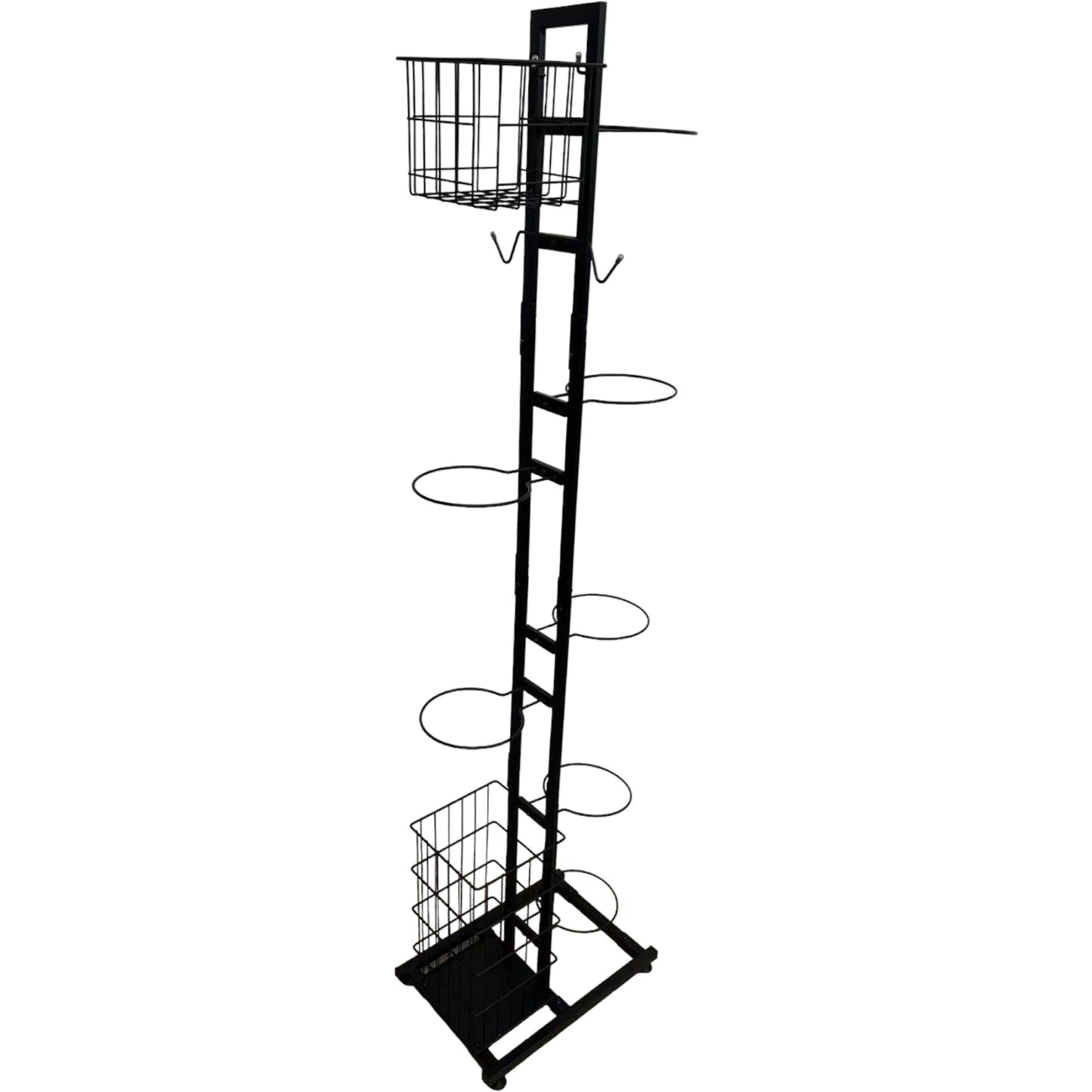 Sports Equipment Storage Rack - Vertical Ball Organiser Basketball Garage Stand V238-SUPDZ-40838091931728