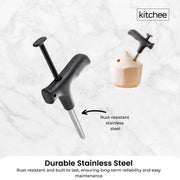 200x Kitchee Coconut Opener - Stainless Steel Hole Punch Kitchen Tool V238-SUPDZ-40862897373264