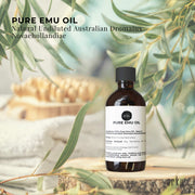 Orku 100ml Pure Emu Oil - Natural Undiluted Australian Dromaius Novaehollandiae V238-SUPDZ-40881376591952