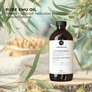 Orku 1L Pure Emu Oil - Natural Undiluted Australian Dromaius Novaehollandiae V238-SUPDZ-40881380065360