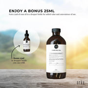 Orku 1L Pure Emu Oil + Bonus 25ml Bottle - Australian Dromaius Novaehollandiae V238-SUPDZ-40895335268432