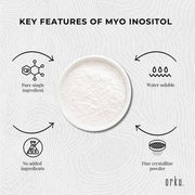Orku 100g Myo Inositol Powder - USP Grade High Purity Unflavoured V238-SUPDZ-40895385927760