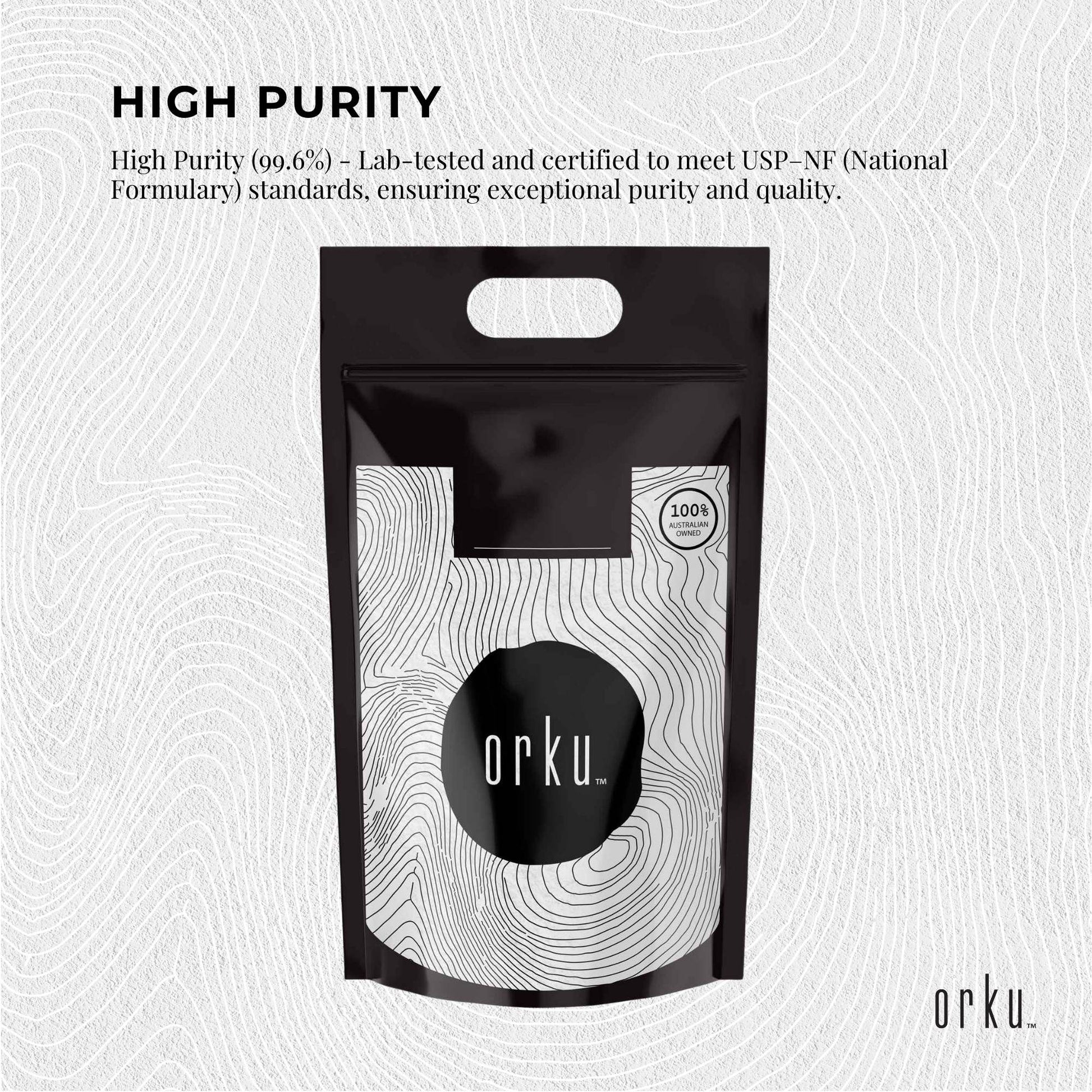 Orku 5Kg Myo Inositol Powder - USP Grade High Purity Unflavoured V238-SUPDZ-40896522813520