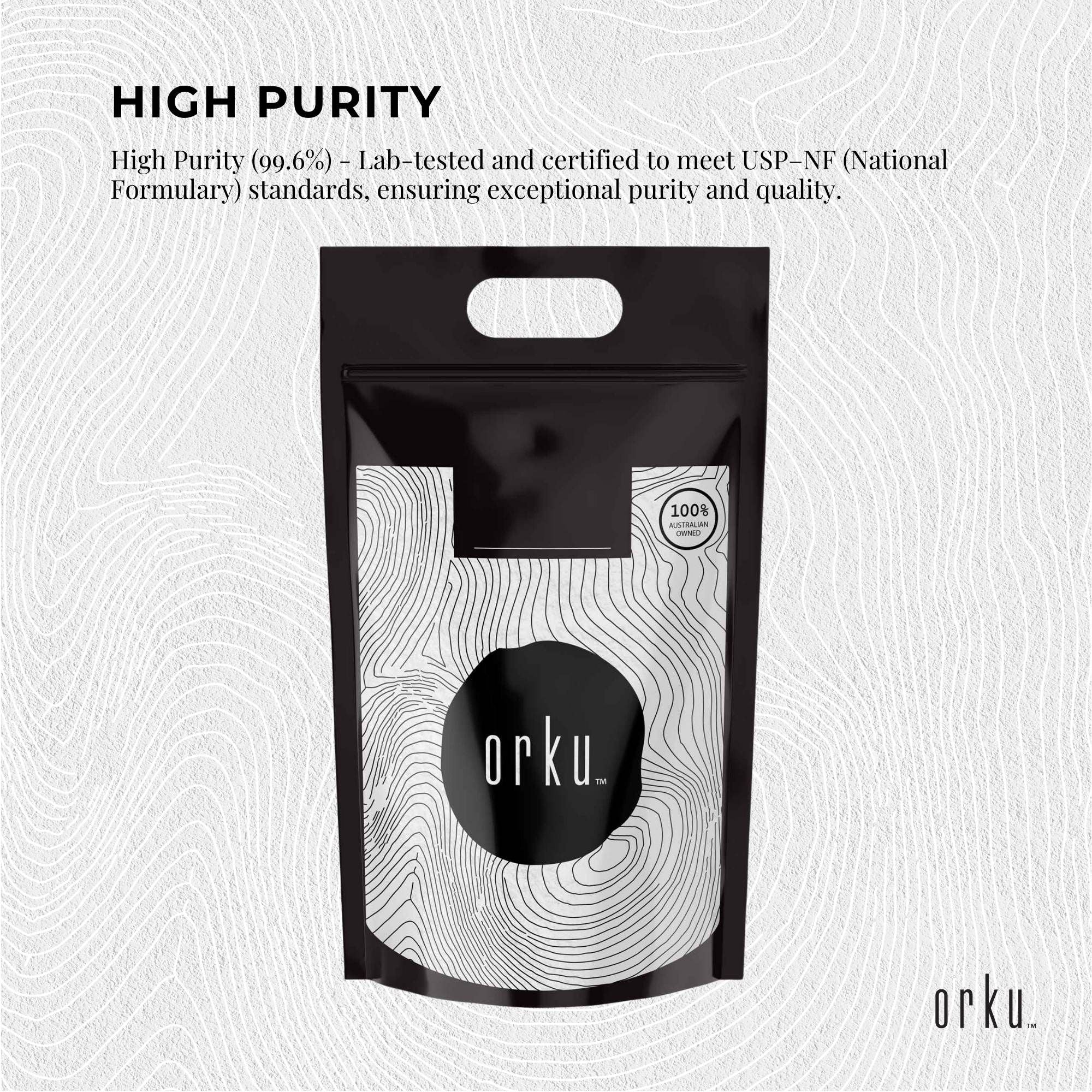 Orku 20Kg Myo Inositol Powder - USP Grade High Purity Unflavoured V238-SUPDZ-40896528842832