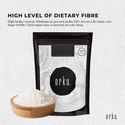 Orku 400g Chicory Root Inulin Powder - Unflavoured Food Ingredient V238-SUPDZ-40896536739920