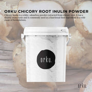 Orku 800g Chicory Root Inulin Powder Tub - Unflavoured Food Ingredient V238-SUPDZ-40897246691408