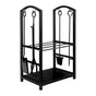 Social Hike Firewood Rack Stand and Fireplace Tool Set for Log Holder Storage V238-SUPDZ-40898257813584