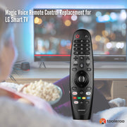 Tooleroo Smart TV Remote Control Replacement for LG Voice Magic 20GA 19BA 18BA V238-SUPDZ-40903245070416
