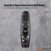 Tooleroo Smart TV Remote Control Replacement for LG Voice Magic 20GA 19BA 18BA V238-SUPDZ-40903245070416