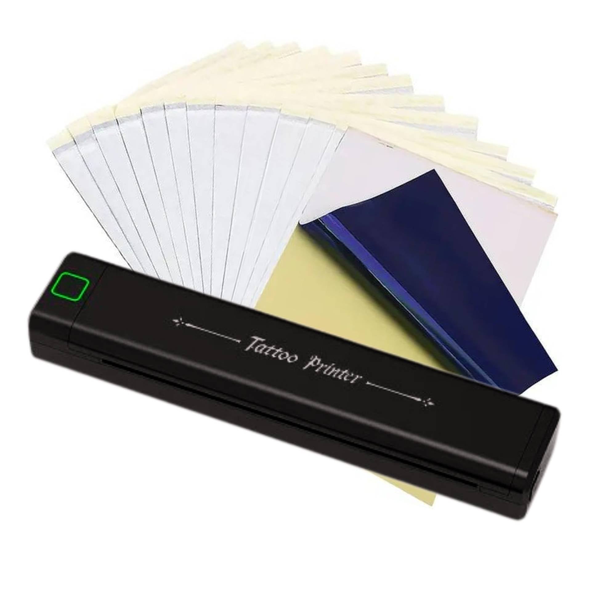 Tooleroo Portable A4 Thermal Printer Black + Tattoo Stencil Paper - Wireless V238-SUPDZ-40904561393744