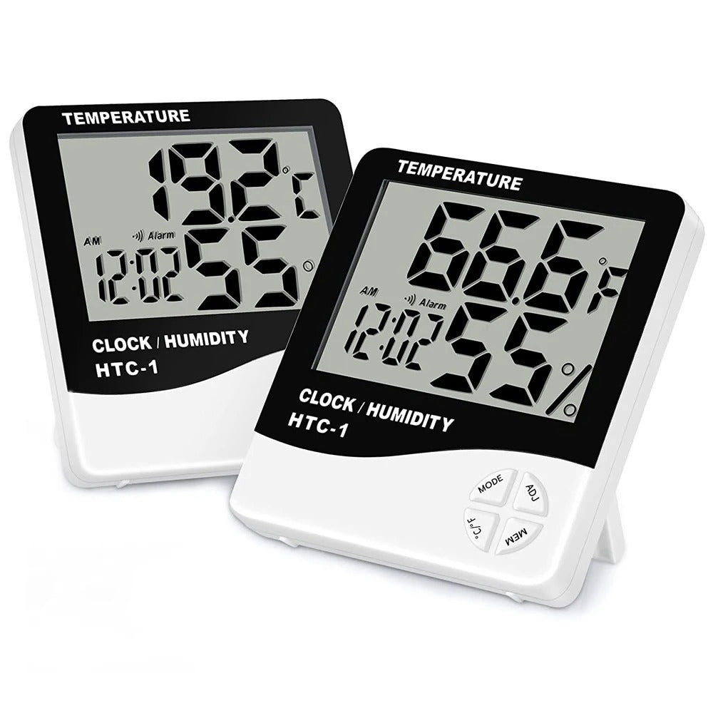 Miosh Indoor Temperature and Humidity Thermometer White V238-SUPDZ-40931988209744