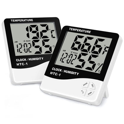 Miosh Indoor Temperature and Humidity Thermometer White V238-SUPDZ-40931988209744